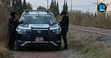  Arribaron elementos de la Polic&iacute;a Estatal para acordonar la zona 