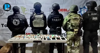 Se incautaron 60 objetos punzocortantes y envoltorios con presunta marihuana