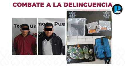 Polic&iacute;a de Tehuac&aacute;n frena presunto ataque incendiario a Oxxo; detienen a dos