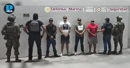 Marina detiene a cuatro de los 23 reos fugados en Jalisco