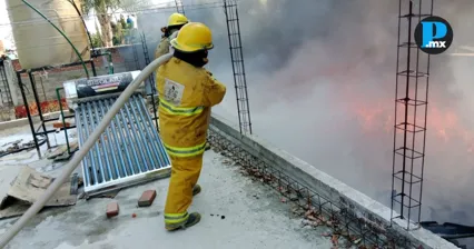 Controlan incendio en vivienda de San Mat&iacute;as Cocoyotla