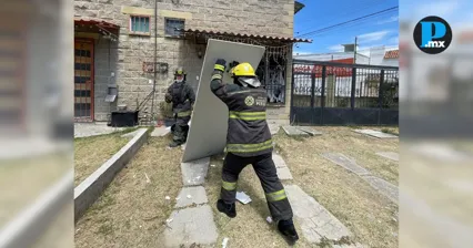 Una explosi&oacute;n en Castillotla moviliz&oacute; a los cuerpos de emergencia