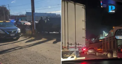  Percances viales en la autopista M&eacute;xico-Puebla generan cierres y movilizaci&oacute;n