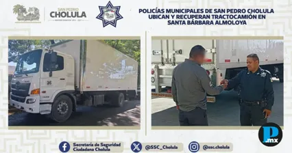 Recuperan unidad tras detectar ruta irregular en Cholula