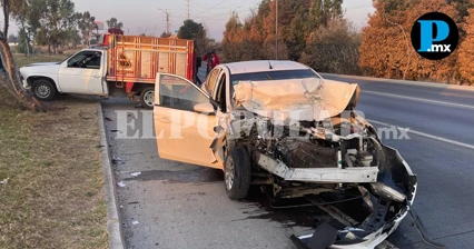  Accidente en el Perif&eacute;rico Ecol&oacute;gico deja cuatro lesionados 