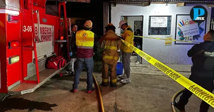 Incendio en Huauchinango cobra la vida de dos menores