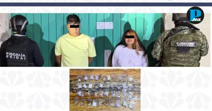 Cateo en Tepatlaxco deja dos detenidos por narcomenudeo