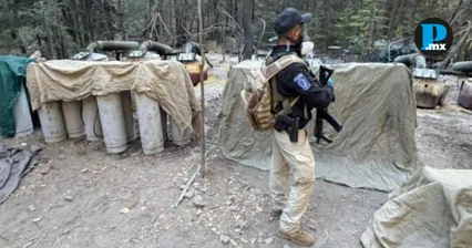 FGR investiga narcolaboratorio hallado en la sierra de Chihuahua
