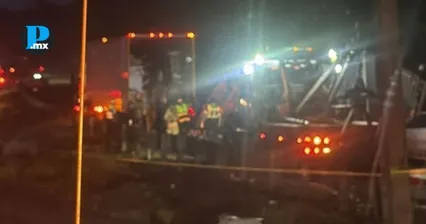 Cierran autopista Puebla-Orizaba tras choque