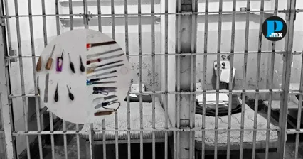 En operativo conjunto en el penal de San Miguel, se decomisaron armas hechizas y tel&eacute;fonos celulares.