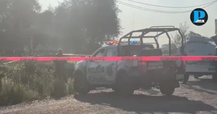 Veh&iacute;culo incendiado ocultaba un cuerpo en Amozoc