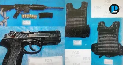 FGR logra sentencia contra tres detenidos con arsenal militar en Esperanza