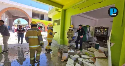 Equipos de emergencia atendieron la explosi&oacute;n de un tanque de gas en Cuautlancingo que dej&oacute; 15 lesionados.