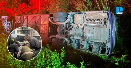  Reportan al menos 20 personas lesionadas tras accidente en la M&eacute;xico-Tuxpan