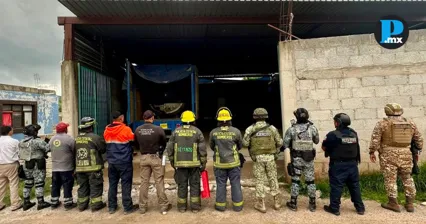 FGR y SSP aseguran m&aacute;s de 17 mil litros de huachicol en Tepeaca &nbsp;
