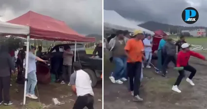 Investigan ri&ntilde;a en La Gloria que dej&oacute; dos personas lesionadas 
