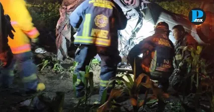 Fallece menor de edad en accidente carretero en Aljojuca