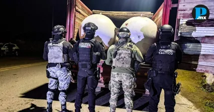 Detienen a conductor con m&aacute;s de 6 mil litros de gas LP en Puebla