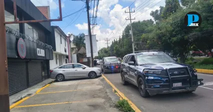 Agentes municipales de San Andr&eacute;s Cholula frustraron un intento de asalto en la Recta a Cholula.