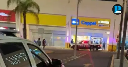 Detienen a presunto ladr&oacute;n tras asalto al Coppel de Cruz del Sur