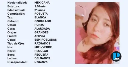 Buscan a joven de 21 a&ntilde;os desaparecida en Chalchicomula de Sesma