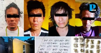 Cuatro detenidos m&aacute;s en investigaci&oacute;n contra presunta red de narcomenudeo; suman 20 asegurados en Puebla