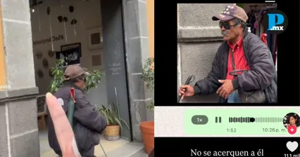 Denuncian acoso por parte de hombre con discapacidad visual en el Centro Hist&oacute;rico de Puebla