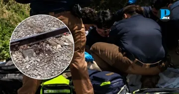  Tren arrolla a un hombre en Bosques de Amalucan