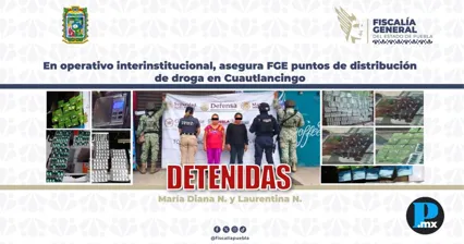 Detienen a dos mujeres tras cateos en Sanctorum