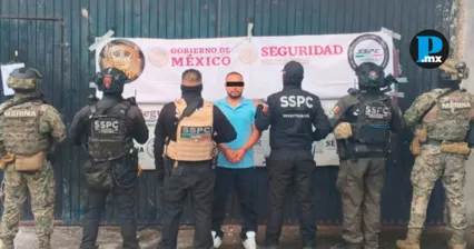 Capturan a M-4, operador del CJNG con actividades criminales en Puebla, Tlaxcala y Nayarit
