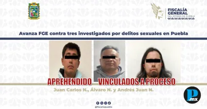 FGE Puebla avanza en casos de delitos sexuales contra menores