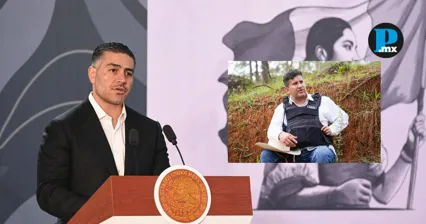 El secretario de Seguridad, Omar Garc&iacute;a Harfuch, dio a conocer la detenci&oacute;n de "R1", se&ntilde;alado como presunto autor intelectual del asesinato del exalcalde Carlos Manzo.