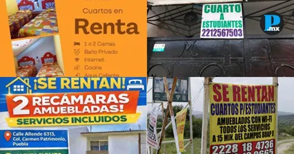  Estudiantes llegan a Puebla y defraudadores ofrecen rentas falsas