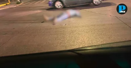 Hombre termina tirado en Bulevar Norte tras ser golpeado por dos sujetos