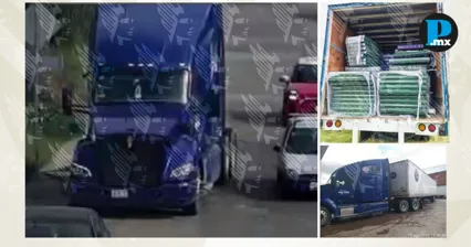 Recuperan tractocami&oacute;n con pantallas robado en Cuautlancingo