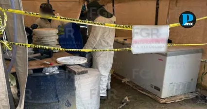 FGR clausura y destruye arsenal qu&iacute;mico en Puebla
