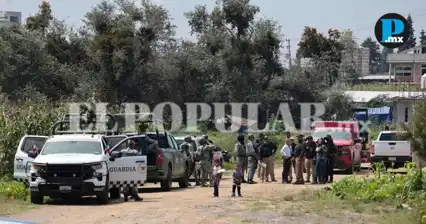 Investigan posibles fosas clandestinas tras cateo en Coronango