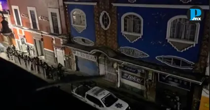 Despliegan operativo y catean locales de Plaza de la Tecnolog&iacute;a en Puebla