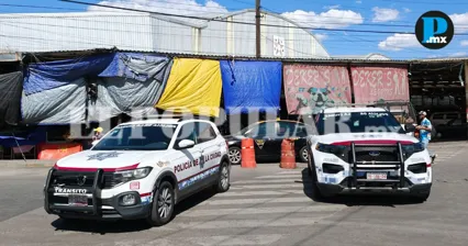 Balacera en Mercado Hidalgo deja dos heridos en Puebla