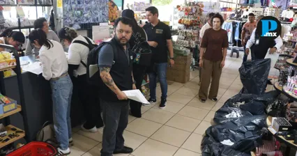 Operativos conjuntos del IMPI y la Secretar&iacute;a de Marina permitieron asegurar m&aacute;s de 25 mil productos en ocho establecimientos de Puebla y Tlaxcala.