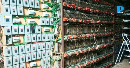 Aseguran inmueble con 300 equipos para minar criptomonedas en Tlaola
