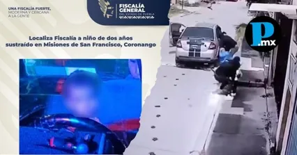 Localizan con vida en Tlaxcala a ni&ntilde;o de dos a&ntilde;os sustra&iacute;do en Coronango