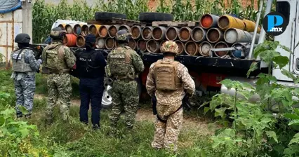 Aseguran inmuebles ligados al huachicol y robo de veh&iacute;culos en Puebla