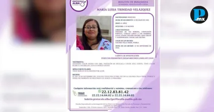Localizan en San Miguel Espejo cuerpo que ser&iacute;a de Mar&iacute;a Luisa Trinidad