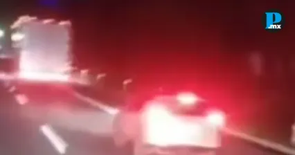 Con supuesta patrulla falsa intentan robar tr&aacute;ileres en la M&eacute;xico-Puebla