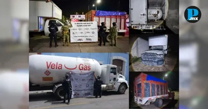 Recuperan 58 mil 600 litros de gas LP robado en Amozoc, Tepeaca y San Salvador El Verde