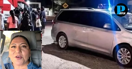Araceli Celestino elude responsabilidad y culpa a j&oacute;venes por choque