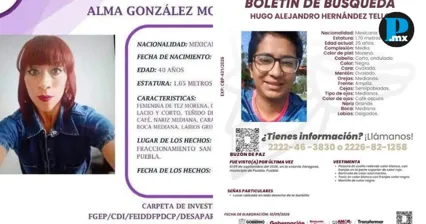 Localizan a 21 personas buscadas en Puebla entre el 20 y el 24 de septiembre