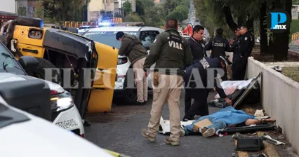 Muere conductor en accidente en la Recta a Cholula rumbo a La Paz