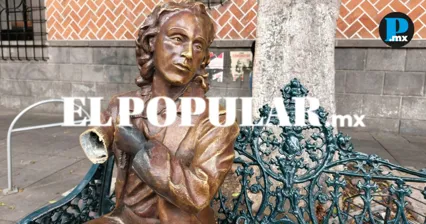 &iexcl;Ya no tiene un brazo! Vuelven a vandalizar estatua de Elena Garro en Puebla